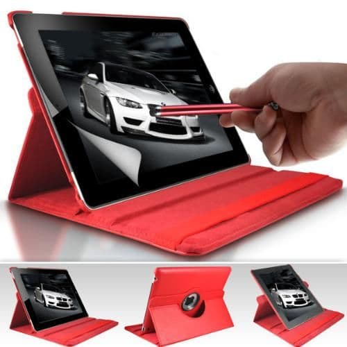 iPad 2 3 4 - 360 Degree Rotating Case Stand